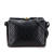 Chanel B Chanel Black Lambskin Leather Leather CC Quilted Lambskin Crossbody Italy
