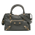 Balenciaga City Mini Leather Handbag Grey