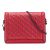 Bottega Veneta AB Bottega Veneta Red Nappa Leather Leather Nappa Intrecciato Microstud Montebello Crossbody Italy