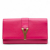 Saint Laurent B Saint Laurent Pink Dark Pink Calf Leather Chyc Ligne Clutch Italy