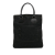Fendi B Fendi Black Canvas Fabric Zucca Tall Tote Italy