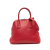 Prada B Prada Red Saffiano Leather Medium Dome Satchel Italy