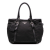 Prada B Prada Black Nylon Fabric Vitello Trimmed Tessuto Satchel Italy