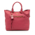 Prada B Prada Pink Blush Calf Leather Vitello Daino Open Convertible Tote Italy