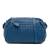 Bottega Veneta B Bottega Veneta Blue Nappa Leather Leather Nappa Intrecciato Crossbody Italy