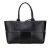 Bottega Veneta B Bottega Veneta Black Nappa Leather Leather Small Nappa Maxi Intrecciato Arco Tote Italy