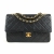 Chanel Timeless Double Flap Bag Noir