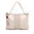 Gucci B Gucci White Calf Leather Handmade Tote Italy