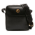 Versace B Versace Black Calf Leather Medusa Crossbody Italy