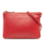 Celine B Celine Red Lambskin Leather Leather Small Lambskin Trio Crossbody Italy