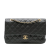 Chanel B Chanel Black Caviar Leather Leather Medium Classic Caviar Double Flap France
