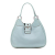 Prada B Prada Blue Light Blue Calf Leather Vitello Daino Shoulder Bag Italy