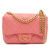 Chanel AB Chanel Pink Lambskin Leather Leather Mini Lambskin Pending CC Flap Italy
