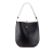 Burberry AB Burberry Black Calf Leather TB Anne Hobo Italy