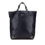 Gucci B Gucci Blue Navy Calf Leather skin Abbey D Ring Tote Italy