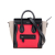 Celine B Celine Red with Multi Calf Leather Nano Tricolor Luggage Tote Italy