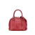 Gucci B Gucci Red Calf Leather Mini Microguccissima Dome Satchel Italy