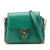 Gucci B Gucci Green Calf Leather Small Dollar skin Interlocking G Crossbody Italy