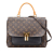 Louis Vuitton B Louis Vuitton Brown with Black Monogram Canvas Canvas Monogram Marignan France