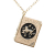 Chanel B Chanel Gold Gold Plated Metal Enamel CC Lion Book Locket Pendant Necklace Italy
