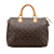 Louis Vuitton Speedy 30 Canvas Vintage Trunk Handbag Brown