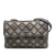 Chanel AB Chanel Gray Lambskin Leather Leather Quilted Metallic Lambskin Trendy CC Flap Italy