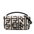 Fendi White Marc Jacobs Nappa Vitello King Logo Print Baguette Phone Pouch Satchel Italy