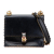 Fendi B Fendi Black Calf Leather Small Scalloped Kan I Crossbody Italy