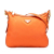 Prada B Prada Orange Nylon Fabric Saffiano Trimmed Tessuto Zip Top Crossbody Italy