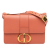 Christian Dior B Dior Orange Calf Leather 30 Montaigne Flap Italy