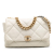 Chanel B Chanel White Off White Lambskin Leather Leather Maxi Lambskin 19 Flap Italy
