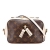 Louis Vuitton B Louis Vuitton Brown with White Monogram Canvas Canvas Monogram Saintonge Spain