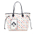 Louis Vuitton B Louis Vuitton White Monogram Canvas Fabric Monogram Game On Neverfull MM Spain