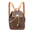 Celine B Celine Brown Coated Canvas Fabric Macadam Backpack Italy