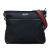Gucci B Gucci Black Canvas Fabric GG Web Crossbody Italy