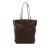 Gucci AB Gucci Brown Canvas Fabric GG Web Tote Italy