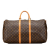 Louis Vuitton B Louis Vuitton Brown Monogram Canvas Canvas Monogram Keepall Bandouliere 55 France