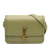 Saint Laurent B Saint Laurent Green Olive Green Calf Leather Medium Solferino Satchel In Box Italy