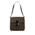 Fendi B Fendi Brown Canvas Fabric Zucca Shoulder Bag Italy