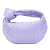 Bottega Veneta AB Bottega Veneta Purple Nappa Leather Leather Mini Nappa Intrecciato Jodie Italy
