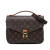 Louis Vuitton Pochette Métis Canvas Flap Crossbody Brown