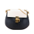 Chloé B Chloé Black Beige Calf Leather Small Bicolor Smooth and Grained skin Drew Crossbody Italy