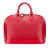 Louis Vuitton B Louis Vuitton Red Epi Leather Leather Epi Alma PM France