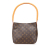 Louis Vuitton B Louis Vuitton Brown Monogram Canvas Canvas Monogram Looping MM France