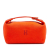 Hermès B Hermès Orange with Red Dark Red Canvas Fabric Large Toile Bride A Brac Case France