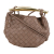 Bottega Veneta B Bottega Veneta Brown Mocha Lambskin Leather Leather Baby Lambskin Intrecciato Sardine Bag Italy