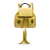 Gucci B Gucci Yellow Calf Leather Bamboo Tassel Backpack Italy