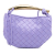 Bottega Veneta Purple Baby Lambskin Intrecciato Sardine Bag Italy