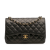 Chanel Classic Double Flap Jumbo Matelassè Caviar Leather Flap Handbag Black