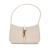 Saint Laurent AB Saint Laurent White Calf Leather Mini Smooth skin Le 5 a 7 Hobo Italy